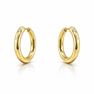 Yellow Gold Earring